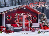 LED White Christmas Lights Outdoor, String Lights Plug in Extendable, 8 Modes Christmas Tree V1107-124-99190-RED-100M1000