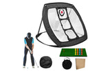 Golf Chipping Net Collapsible Portable Golf Practice Hitting Net for Indoor Outdoor -Style 1 V1308-DSZKI-192
