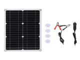 18V 20W Semi Flexible Solar Panel Monocrystalline High Efficiency Waterproof for Car RV Yacht Boat V1294-YM0901-3111240022911