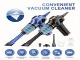 Mini Handheld Cleaner Rechargeable with with LCD Display,MultiNozzles and Charging Cable,Car V1192-AZ-W-33371