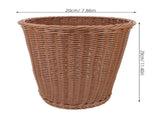 Household Woven Waste Paper Container Plastic Waste Basket with Large Capacity V1192-AZ-W-27208