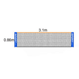 Outdoor Replacement Training Net 3M 4M 5M 6M 4.1M Portable for Badminton Tennis Sports V1188-MA60-01390-1