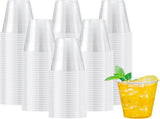 1200x 9oz Premium Plastic Clear Cups Extra Strong PET BPA Free V563-CP0904-40-1BOX