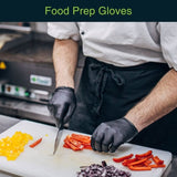 6g Flexible Disposable Nitrile Gloves For Mechanic Work Food Prepa 100pcs L V201-W13213930