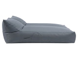 Artiss Outdoor Bean Bag Chair Cover 2 Seater Beanbag Lounge Sofacover Adults BD-COVER-LOUNGE-D-GR