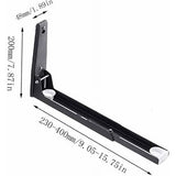 Microwave Stand with Arm, Steel Stand, Wall Mounted Stand, Wall Mount Shelf for V1189-WXFWAL-20260319-00039