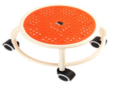 Round Rolling Low Stool Comfortable Universal Wheel Movable Mini Stool High Weight Capacity for Home V1294-YM0706-3116230016212