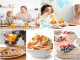 64 Pcs 7 oz Squeeze Bottle Plastic Empty Beehive Bottle Jar with Spout Lid Clear Refillable V1259-DP01-F-138