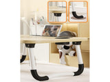 Wood Laptop Stand Table Foldable Desk Computer Study Bed Adjustable Cup Slot Tray/linght and Fan V201-QHGMMOREONE039