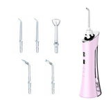 Water Dental Flosser Teeth Cleaner Rechargeable Water-resistant Cordless Water Dental Flosser for V1263-JX-7495-2