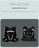 Black Lightweight 16L Outdoor Cycling & Hiking Backpack - Water-Repellent Nylon Daypack with V888-ELOSUNG27730