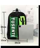 Purple And Black Stylish Sports Backpack with Contrast Pockets - Unisex Gym Bag for Badminton & V888-ELOSUNG23893