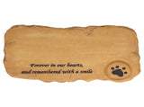 Pet Memorial Tombstone Weatherproof Resin Pet Memorial Garden Stone for Garden Outdoor V1294-YM0715-3111210421415