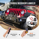 VEVOR Electric Winch Truck 6123 kg Steel Cable IP65 Waterproof Remote Control V952-DDGSSJPYXWXYY665VV9