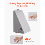 Bed Wedge Pillow for Sleeping, Adjustable Orthopedic Bed Wedge, 25D High-Density Foam Filling & Soft V952-XXZKDJXXZ2JTHM31A001V0