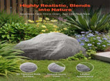 Faux Rock Cover, Outdoor Fake Rock Well Pump Cover, Realistic Natural Texture, Lightweight & V952-KXYSZBGZTYXZJ9G43001V0