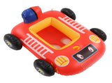 Summer Inflatable Fire Boat Car Shaped Babies Swim Float Boat Pool Float For Kids Red V1294-YM0703-3111230028312