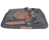 YES4PETS XXL Foldable Soft Dog Cat Puppy Carrier Crate With Curtain-Brown V278-SC9163-XXL_BROWN