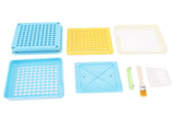Medicine Capsule Filling Tray 100 Hole Capsule Filling Machine Capsule Filling Tool Manual Capsule V1294-YM0703-3117230033212