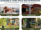 Anti Barking Device for Dogs, Rechargeable Ultrasonic Dog Control Devices Up to 50 Ft Range with 3 V1192-AZ-W-2686