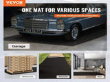 Diamond-Plate Rubber Flooring 3 mm x 4 ft x 10 ft Garage Floor Mat, SBR Rubber Garage Flooring V952-XJCKDDXJ410FQR6Z7V0