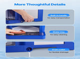 Commercial Ice Shaver Machine, 1.91QT /1.8L Large Electric Snow Cone Machine, Fine & Fluffy with V952-BBJLB18L400WY0VEZ001V3