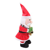 Electric Music Christmas Toy Doll 8 Songs Continuous Play Dancing Singing Glowing Swinging Plush Toy V1294-YM0718-3115220091911
