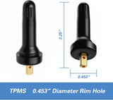TPMS 20008 Rubber Snap-in Tire Valve Stem V1258-DP02-WO-711