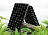 15-Piece Black PVC Starter Planting Tray with 72 Cells and Drainage Holes for Seed Germination and V1369-AZ3-W-16904