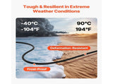 7.62 m 6AWG Portable Power Cable , Heavy Duty 600V SOOW Electrical Power Cable, V952-BXSDYXSOOWDLLUJEO001V8