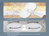 S5 White Cordless Electric Spin Mop with Spray Function USB Rechargeable Floor Cleaner - Dual V888-ELOSUNG53365
