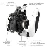 Retractable Dog Lead with LED Light & Waste Bag Dispenser, Anti Slip Automatic Pet Walking Leash V1265-CWHL-14