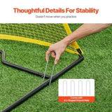 7x7FT Soccer Rebounder Portable Soccer Trainer Net with Portable Bag V952-ZQHDWTZDZBXGBPZ5WV0