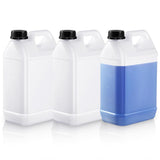3 Pcs 1 Gallon Plastic Jug with Lids Square Empty Storage Hdpe Carboy Plastic Jar V1259-DP01-F-116