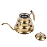 Bamboo Joint Design Stainless Steel Gooseneck Coffee Kettle Drip Pot Maker Infusion V1294-YM0722-JYA01536-02