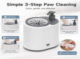 Safe ABS Animal Foot Bath Tool with Detachable Design,Safe ABS Construction, Gentle and Effective of V1107-CS-OLGPFGG12