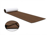 EVA Faux Teak Boat Flooring Sheet Marine Decking Mat Self Adhesive Non Slip Foam for Yacht Caravan & V888-ELOSUNG44111