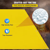 VEVOR 8 x 10 Ft Blanket Gold Fiberglass Blanket Portable Fiberglass Fire Retardant Blanket V952-HT8X10GD000000001V0