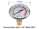 Air Tank Repair Kit W/Safety Valve, Pressure Gauge and 4 Feet Hose Assembly for Portable Carry V1189-LWWAL-20260325-00492