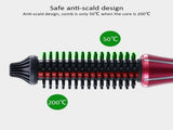Hot Air Curling Brush, Electric Folding Hair Curler Comb Brush Portable Electric Curling Brush Hair V1370-AZ4-05003