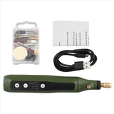 Handheld Electric Grinder Mini Sanding Power Tools Drill Multifunction Polishing Wood Carving V1192-AZ-W-17838