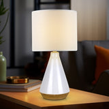 Lux Tapered Ceramic Table Lamp V558-LL-14-0250