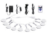 Linkable Under Cabinet LED Lighting 12V Dimmable Puck Lights with Wireless RF Remote Control, V1171-CC-BQNBND010