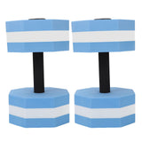 2Pcs High Density EVA Foam Dumbbell Set Aquatic Exercise Dumbbells for Men Women Indoor Swimming V1294-YM0521-3111230070812