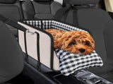 1 Piece Dog Car Seat with Armrest Padded Beige, up to 5 kg V1237-ZY-818-258