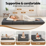 Giselle Bedding Foldable Mattress Folding Foam Mattresses Portable Mat Queen FOAM-MFM-RAFA-GY-Q