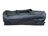 60L FIB Sports Duffle Bag Duffel Gym Canvas Travel Foldable - Black V563-00024N-BLACK