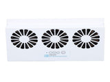 Solar Powered Car Exhaust Fan 3 Heads Odor Removal Multifunctional Air Purifier Cooling Fan for Home V1294-YM0901-3113240151212