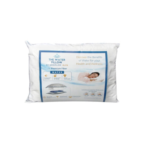 Mediflow Elite Premium Fiber Water Pillow 50 x 70 cm V442-ABR-PILLOW-ELITEWATER-WHITE-ST