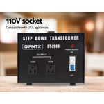 Giantz 2000 Watt Step Down Transformer ST-2000W-BL